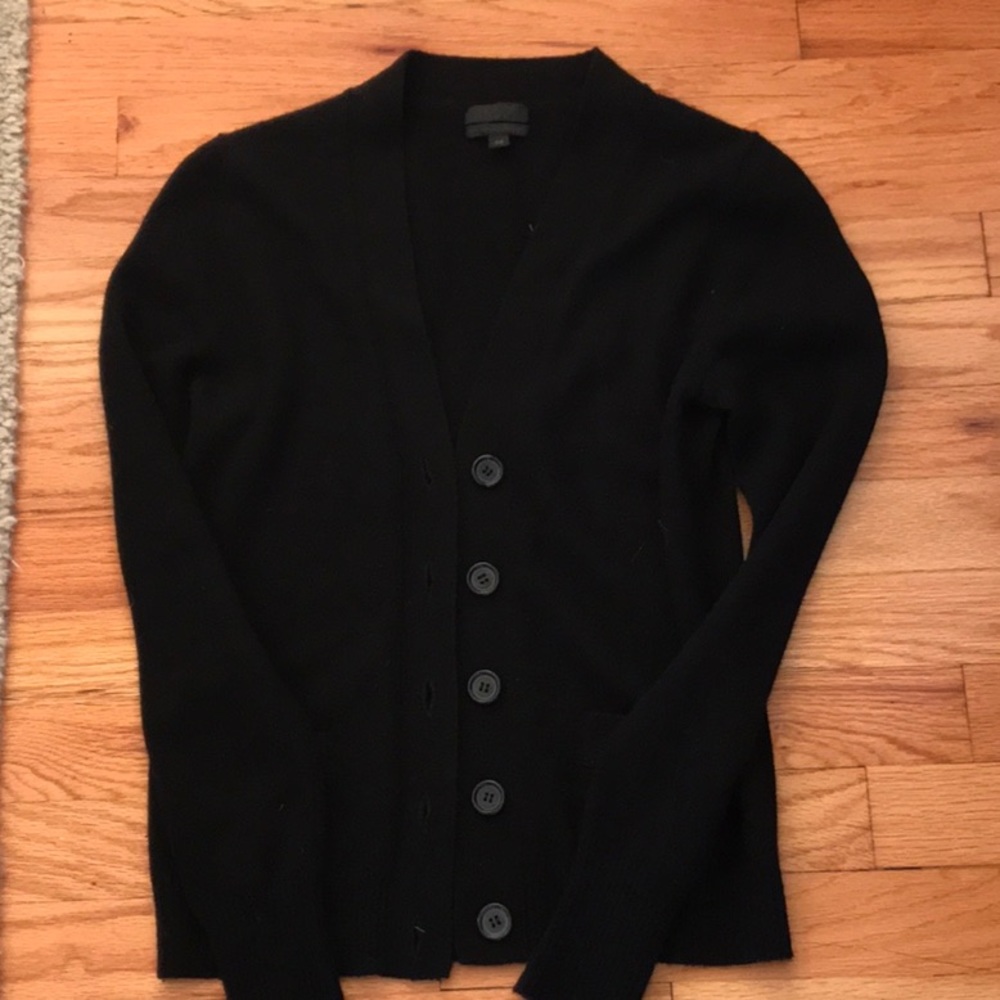 J crew cashmere cardigan lightly worn size xs